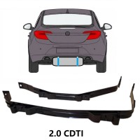 Banda de sujeción, depósito de combustible para Opel Insignia 2008-2017 17019
