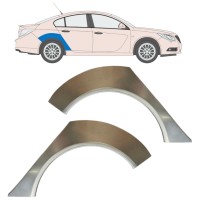 Panel de reparación guardabarros trasero para Opel Insignia 2008-2017 / Izquierda+Derecha / Conjunto 15045
