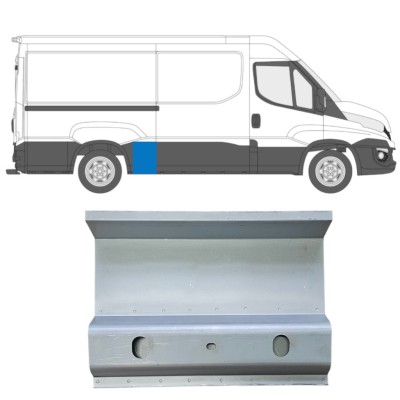 Panel de reparación lateral para Iveco Daily 2014- / Izquierda = Derecha (simétrico) 14709