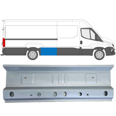 Panel de reparación lateral para Iveco Daily 2014- / Izquierda = Derecha (simétrico) 14710