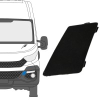 Tapones del parachoques delantero para Iveco Daily 2014-2019 / Izquierda 16242
