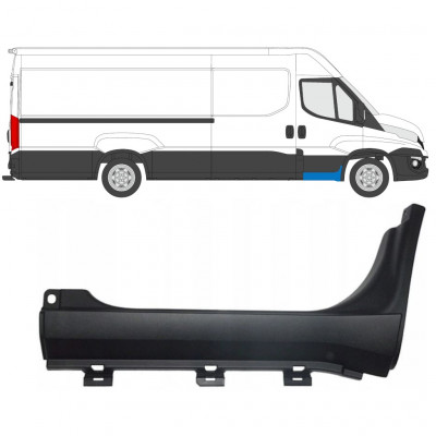 IVECO DAILY 2014- ESCALÓN DELANTERO MOLDURA LATERAL / DERECHA