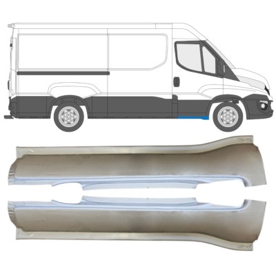 Panel de reparación del umbral delantero para Iveco Daily 2014-2019 / Izquierda+Derecha / Conjunto 16142
