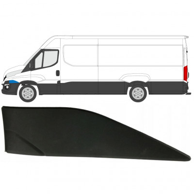 Moldura lateral guardabarros delantero para Iveco Daily 2014- / Izquierda 7882