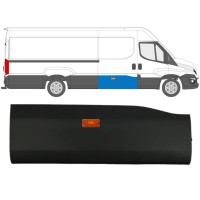 Moldura de la puerta corredera con lámpara para Iveco Daily 2014-2019 / Derecho / Conjunto 16656