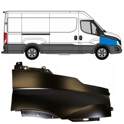 Guardabarro delantero para Iveco Daily 2019- / Derecho 17107