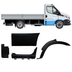 Moldura lateral para Iveco Daily 2014-2019 / Derecho / Conjunto 12012