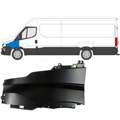 Guardabarro delantero para Iveco Daily 2014- / Izquierda 7893