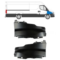 Guardabarro delantero para Iveco Daily 2014-2019 / Izquierda+Derecha / Conjunto 16156