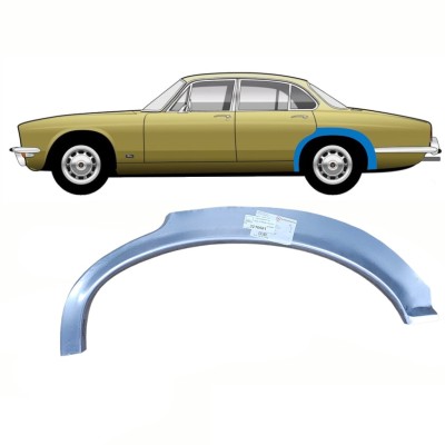 Panel de reparación guardabarros trasero para Jaguar XJ 1968-1973 / Izquierda 10743