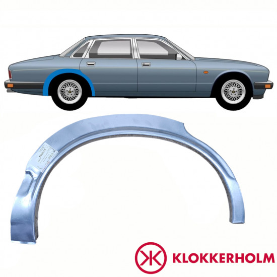 JAGUAR XJ 1986-1994 PANEL DE REPARACIÓN DEL ALERÓN TRASERO / DERECHA