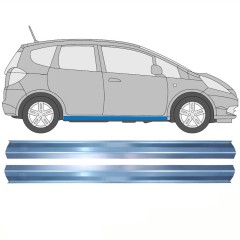 Panel de reparación del umbral para Honda Jazz 2008-2015 / Izquierda = Derecha (simétrico) / Conjunto 10371