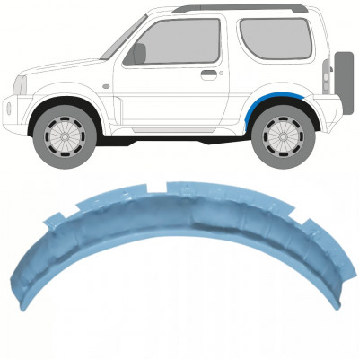 Panel de reparación guardabarros trasero para Suzuki Jimny 1998-2018 / Izquierda 10231