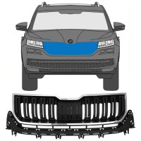 Parrilla para Skoda Kodiaq 2016-2023 / Conjunto 7546
