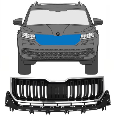 Parrilla para Skoda Kodiaq 2016-2023 / Conjunto 7546