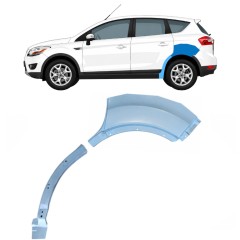 Panel de reparación guardabarros trasero para Ford Kuga 2008-2013 / Izquierda / Conjunto 17083