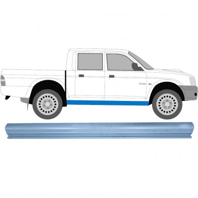 Panel de reparación del umbral para Mitsubishi L200 1996-2007 / Izquierda = Derecha (simétrico) 5085