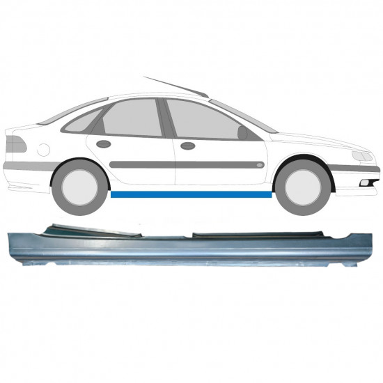 Panel de reparación del umbral para Renault Laguna 1994-2001 / Derecho 6966