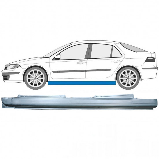 Panel de reparación del umbral para Renault Laguna 2001-2007 / Izquierda 5577