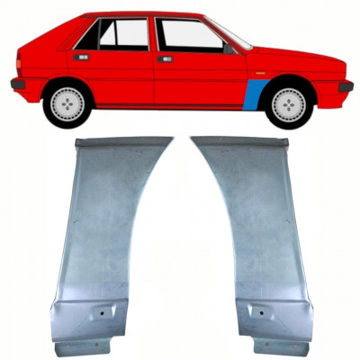 Panel de reparación guardabarros delantero para Lancia Delta 1979-1993 / Izquierda+Derecha / Conjunto 10070