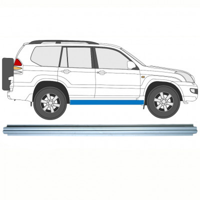 Panel de reparación del umbral para Toyota Land Cruiser 2003-2010 / Izquierda = Derecha (simétrico) 7063