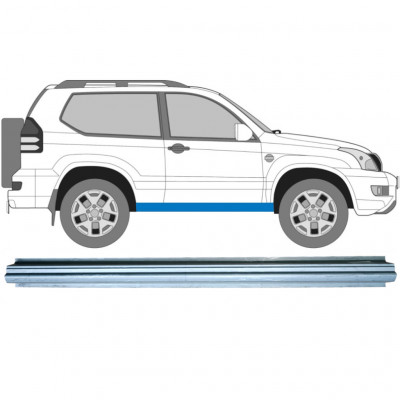 Panel de reparación del umbral para Toyota Land Cruiser 2003-2010 / Izquierda = Derecha (simétrico) 7062