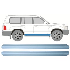 Panel de reparación del umbral para Toyota Land Cruiser J100 1998-2007 / Izquierda+Derecha / Conjunto 9690
