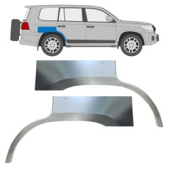 Panel de reparación guardabarros trasero para Toyota Land Cruiser V8 FJ200 2007- / Izquierda+Derecha / Conjunto 16342
