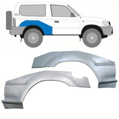 Panel de reparación guardabarros trasero para Toyota Land Cruiser J90 1996-2002 / Izquierda+Derecha / Conjunto 10123