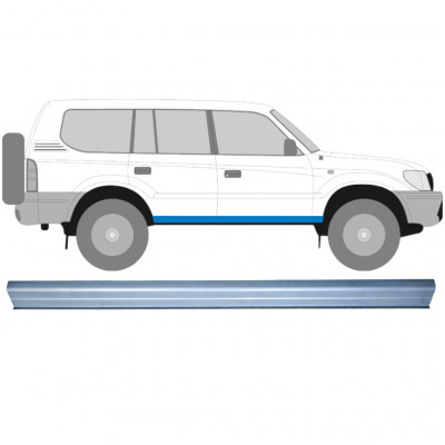 Panel de reparación del umbral para Toyota Land Cruiser 1996-2002 / Izquierda = Derecha (simétrico) 5784