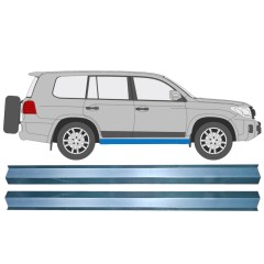 Panel de reparación del umbral interno para Toyota Land Cruiser V8 FJ200 2007- / Izquierda = Derecha (simétrico) / Conjunto 10943