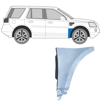 Panel de reparación guardabarros delantero para Land Rover Freelander 2006-2015 / Derecho 12788