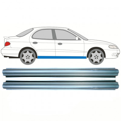 Panel de reparación del umbral para Hyundai Lantra 1995-2000 / Izquierda = Derecha (simétrico) / Conjunto 10323