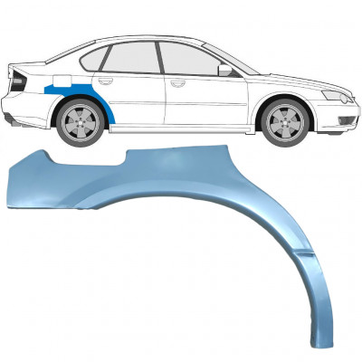 SUBARU LEGACY 1998-2004 PANEL DE REPARACIÓN DEL ALERÓN TRASERO / DERECHA