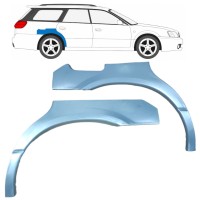 Panel de reparación guardabarros trasero para Subaru Legacy 1998-2004 / Izquierda+Derecha / COMBI / SEDAN / Conjunto 9189
