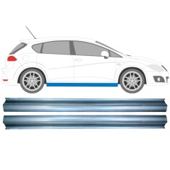 Panel de reparación del umbral para Seat Leon 2005-2012 / Izquierda+Derecha / Conjunto 11371