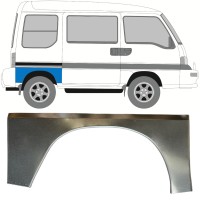 Panel de reparación guardabarros trasero para Subaru Libero 1983-1998 / Derecho 15049