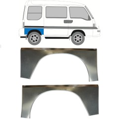 Panel de reparación guardabarros trasero para Subaru Libero 1983-1998 / Izquierda+Derecha / Conjunto 15051