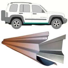 Panel de reparación del umbral interior y exterior para Jeep Liberty 2001-2008 / Izquierda = Derecha (simétrico) / Conjunto 11494