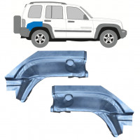 Panel de reparación guardabarros trasero parte trasera para Jeep Liberty 2001-2008 / Izquierda+Derecha / Conjunto 9914