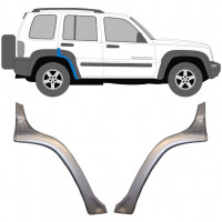 Panel de reparación guardabarros trasero para Jeep Liberty 2001-2008 / Izquierda+Derecha / Conjunto 10439