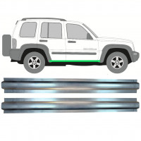 Panel de reparación del umbral interno para Jeep Liberty 2001-2008 / Izquierda = Derecha (simétrico) / Conjunto 11493