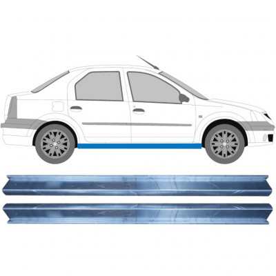 Panel de reparación del umbral para Dacia Logan 2004-2009 / Conjunto 11345