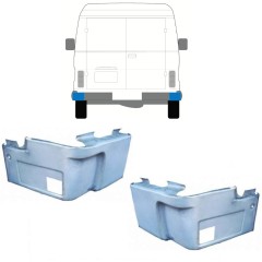 Panel de reparación esquina trasera para Volkswagen LT 1975-1996 / Izquierda+Derecha / Conjunto 11654
