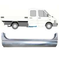 Panel de reparación umbral puerta trasera para Volkswagen LT 1996-2005 / Izquierda = Derecha (simétrico) 16390
