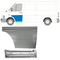 Panel de reparación puerta delantera interna + externa para Volkswagen LT 1996-2005 / Izquierda 16570
