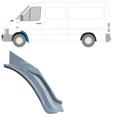 Panel de reparación guardabarros delantero interno para Volkswagen LT 1996-2005 / Izquierda 16603
