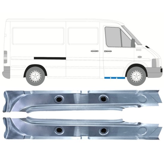 Panel de reparación delantero interno para Volkswagen LT 1996-2005 / Izquierda+Derecha 16581