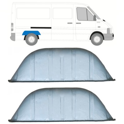 Panel de reparación guardabarros trasero interno para Volkswagen LT 1996-2005 / Izquierda = Derecha (simétrico) / Conjunto 14151