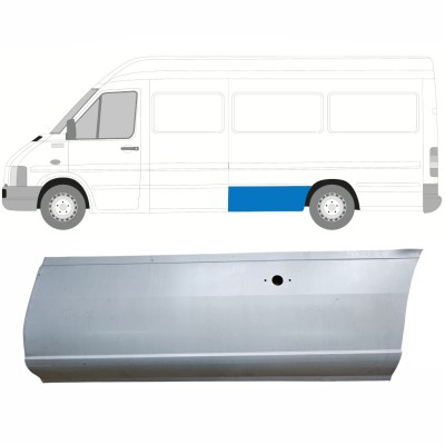 Panel de reparación guardabarros trasero con agujero para Volkswagen LT 1996-2005 / Izquierda 14000